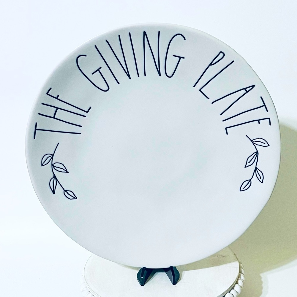 Rae Dunn “The Giving Plate” Serving plate / platter